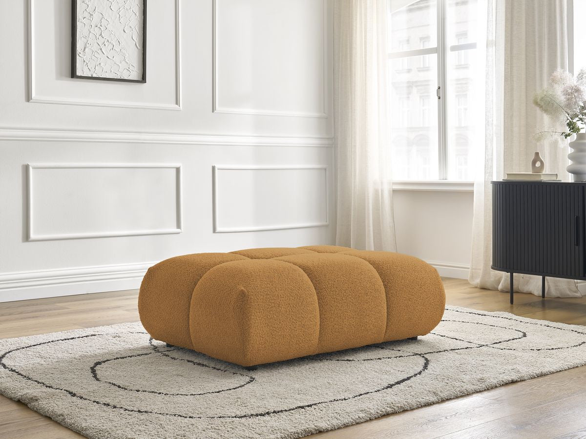 Pouf ALYA tissu bouclette