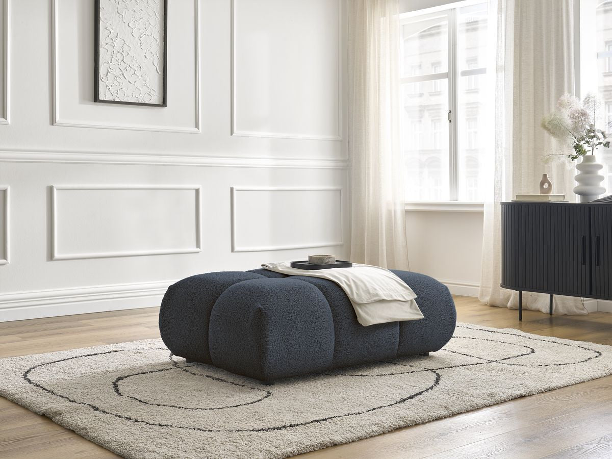 Pouf ALYA tissu bouclette