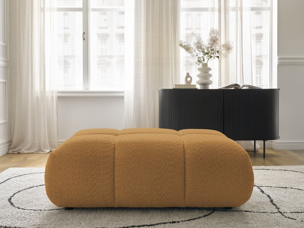 Pouf ALYA tissu bouclette