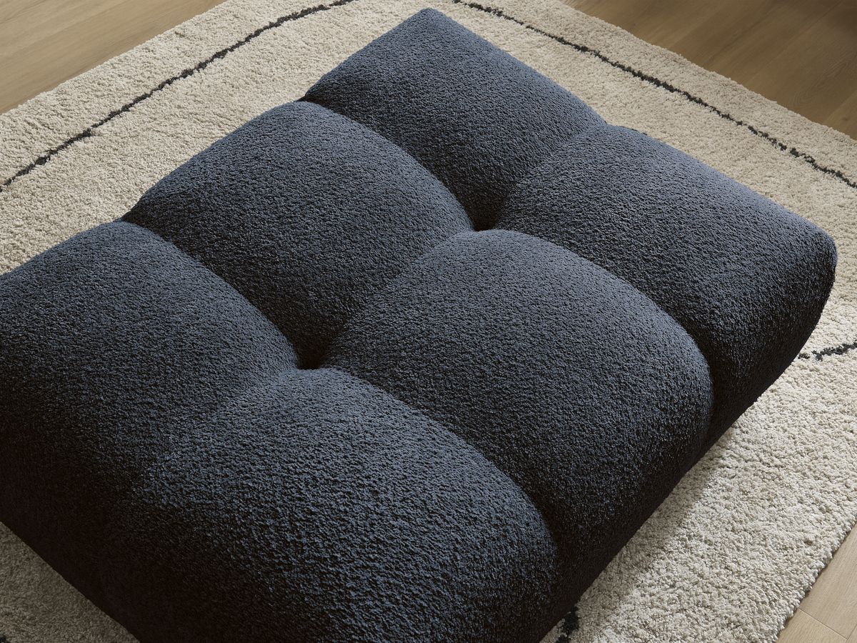 Pouf ANAKIN tissu bouclette