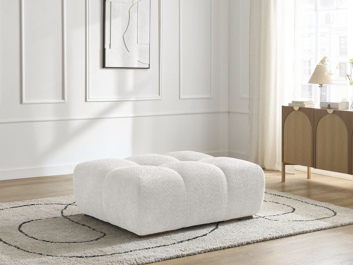 Pouf ANAKIN tissu bouclette