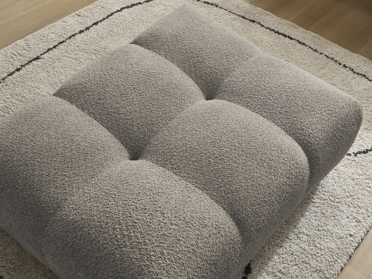 Pouf ANAKIN tissu bouclette