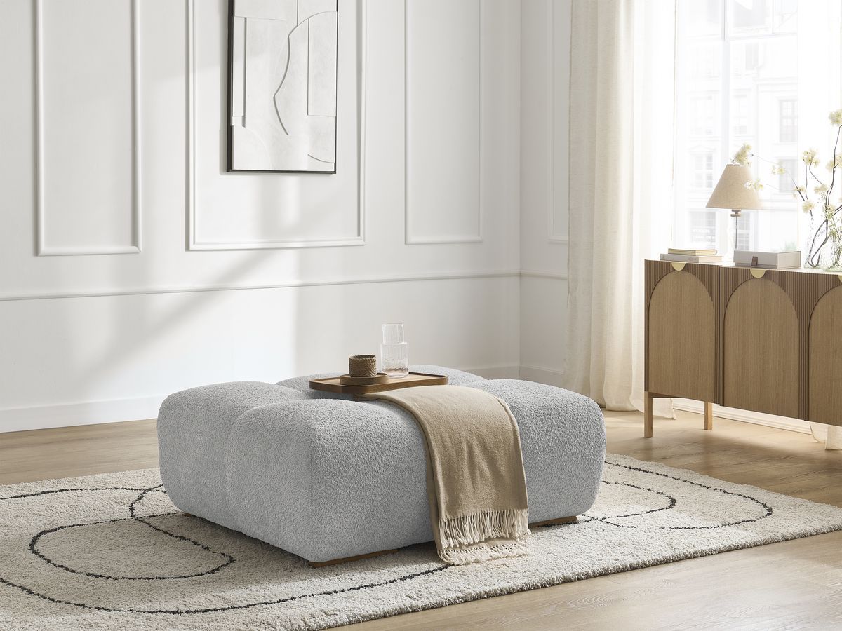 Pouf ANAKIN tissu bouclette