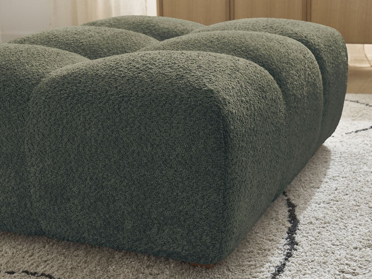 Pouf ANAKIN tissu bouclette