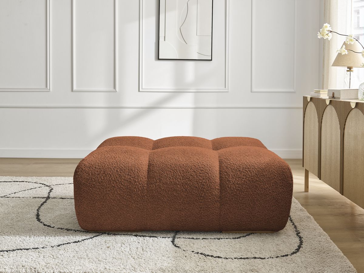 Pouf ANAKIN tissu bouclette