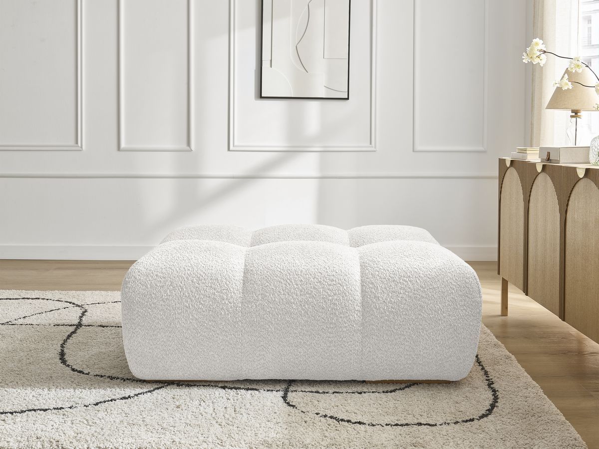 Pouf ANAKIN tissu bouclette