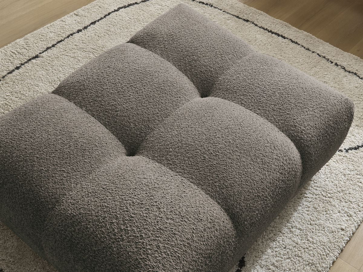 Pouf ANAKIN tissu bouclette