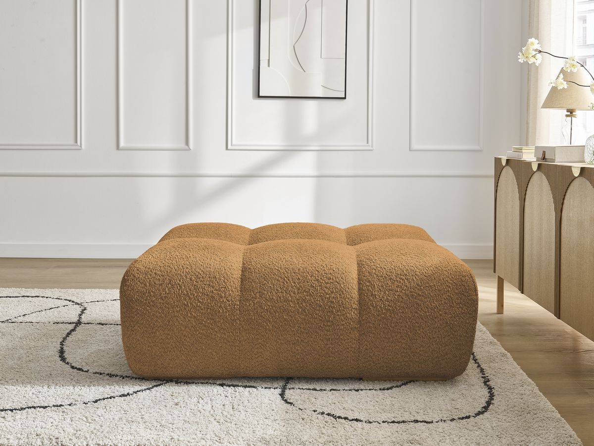 Pouf ANAKIN tissu bouclette