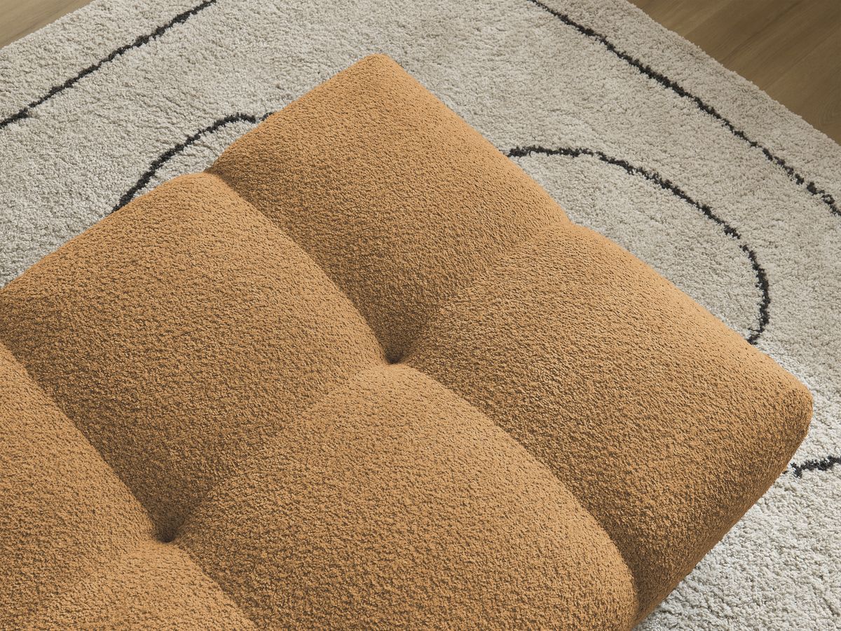 Pouf ANAKIN tissu bouclette