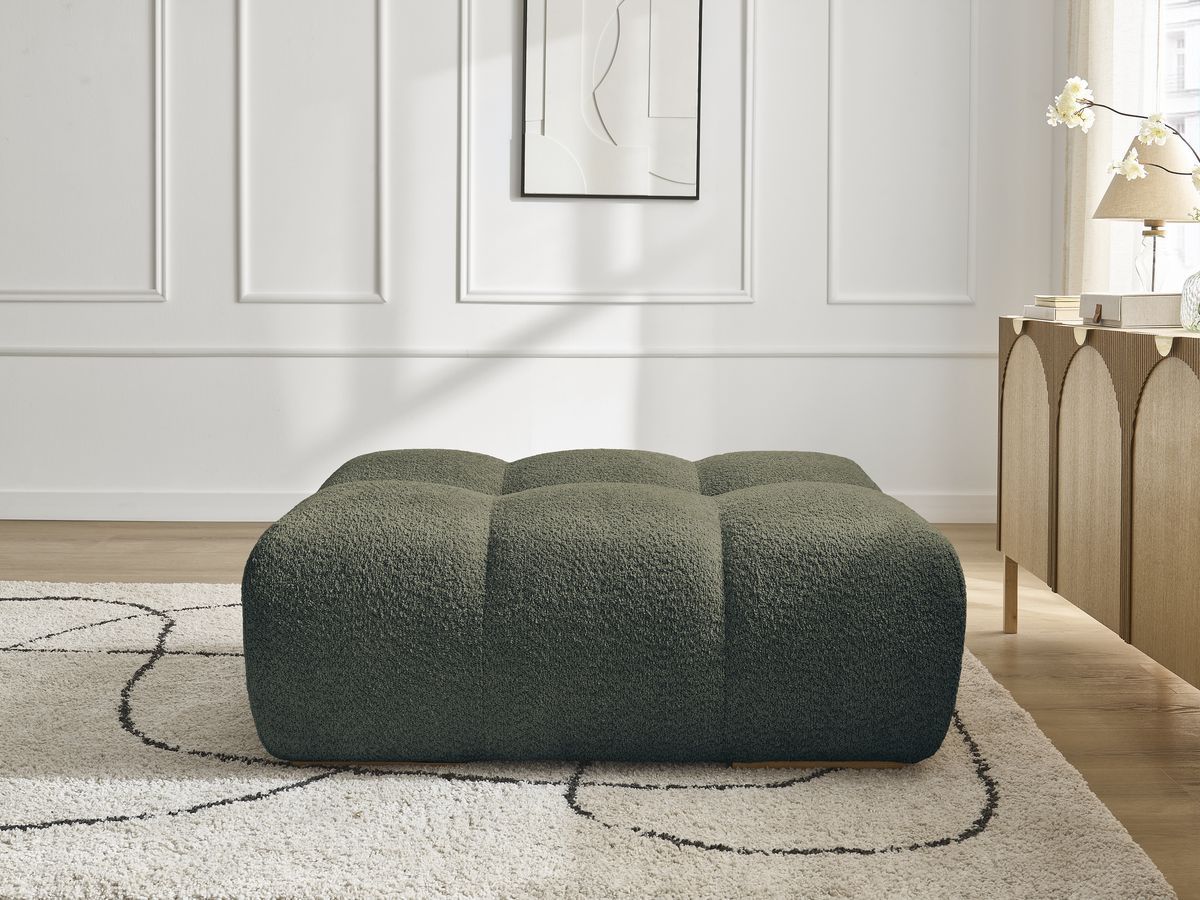 Pouf ANAKIN tissu bouclette