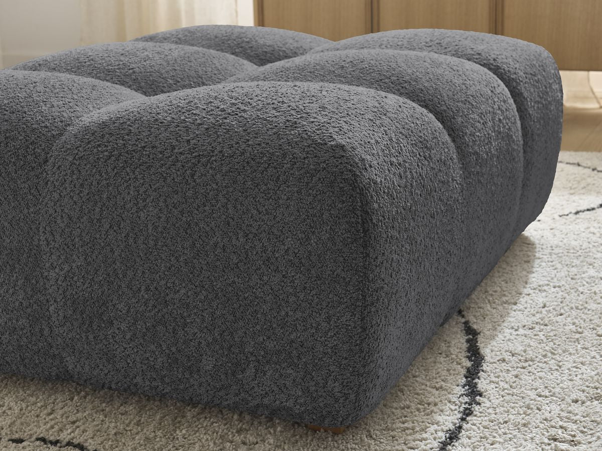 Pouf ANAKIN tissu bouclette