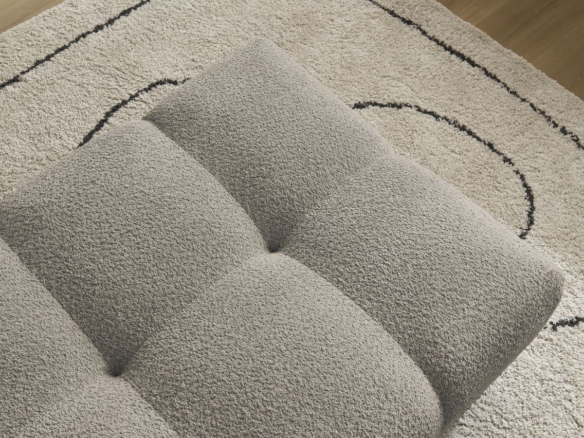 Pouf ANAKIN tissu bouclette