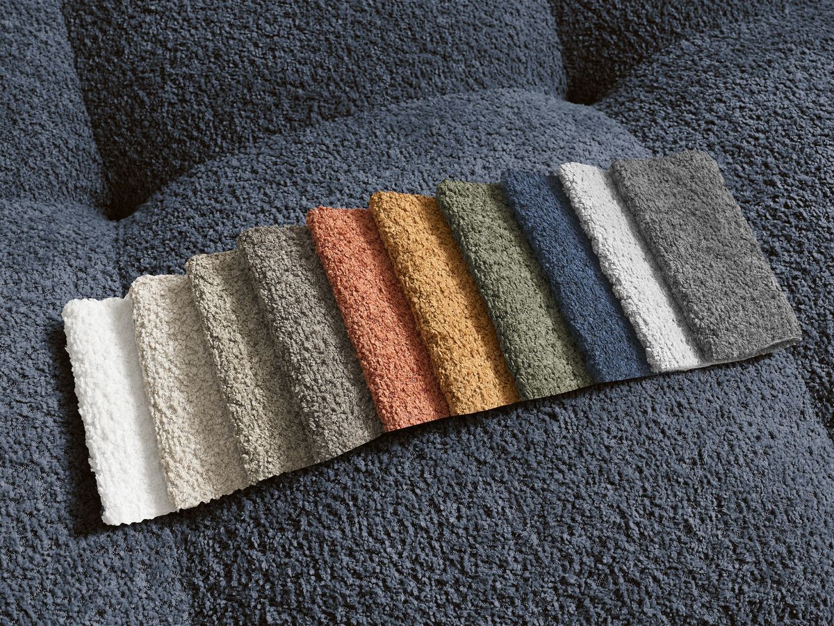 Pouf ANAKIN tissu bouclette