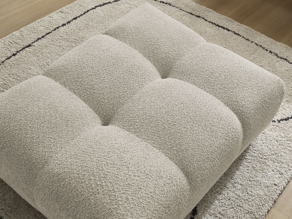 Pouf ANAKIN tissu bouclette