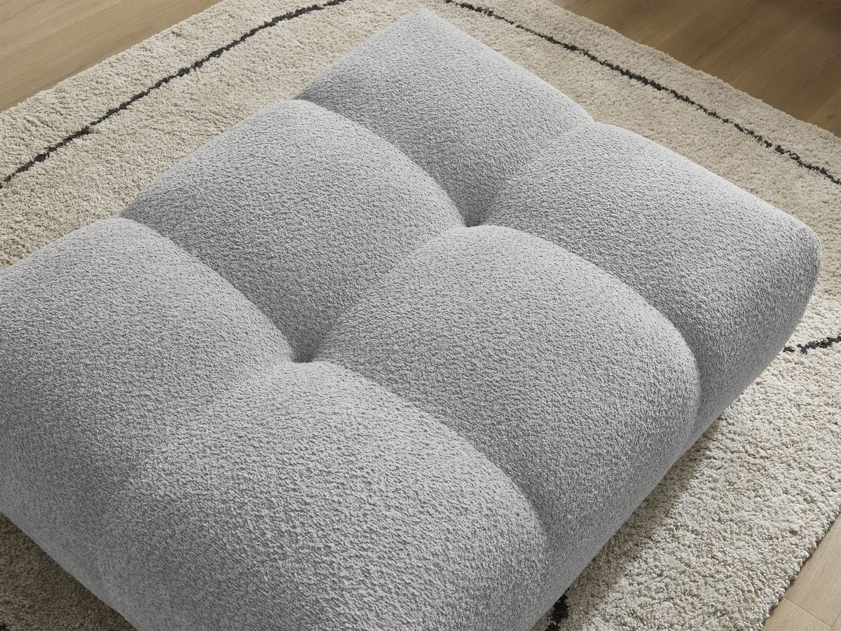 Pouf ANAKIN tissu bouclette