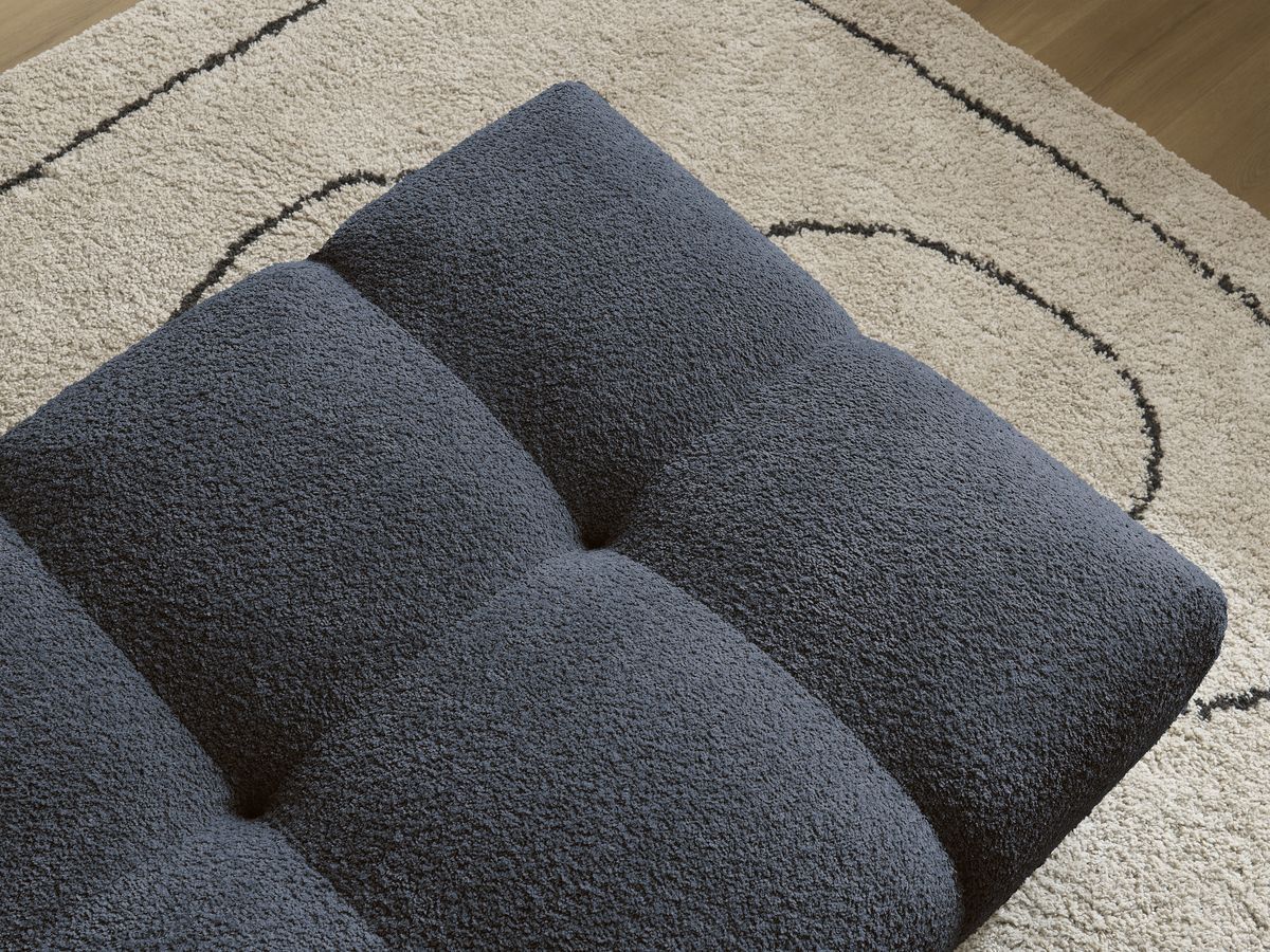 Pouf ANAKIN tissu bouclette
