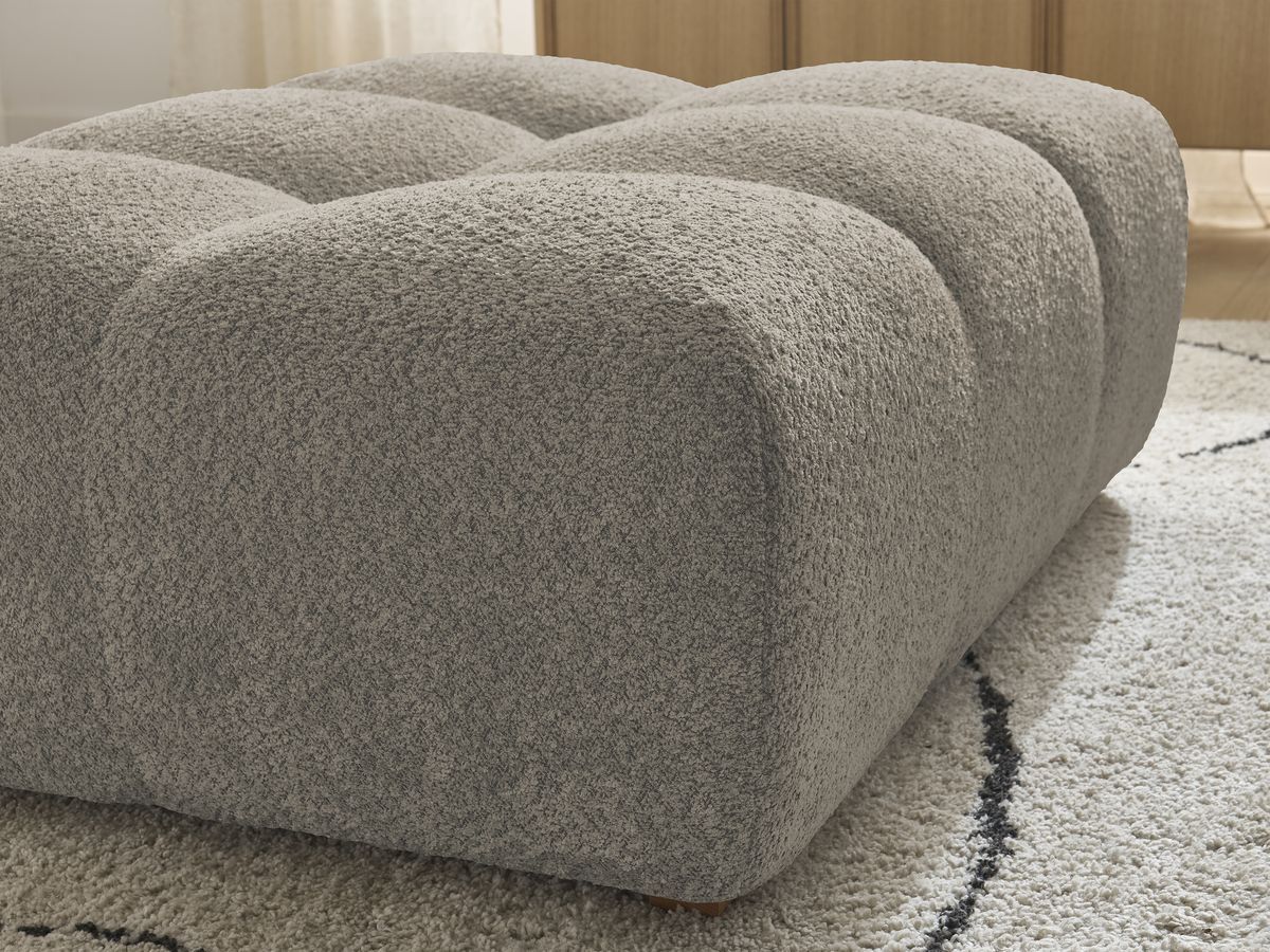 Pouf ANAKIN tissu bouclette