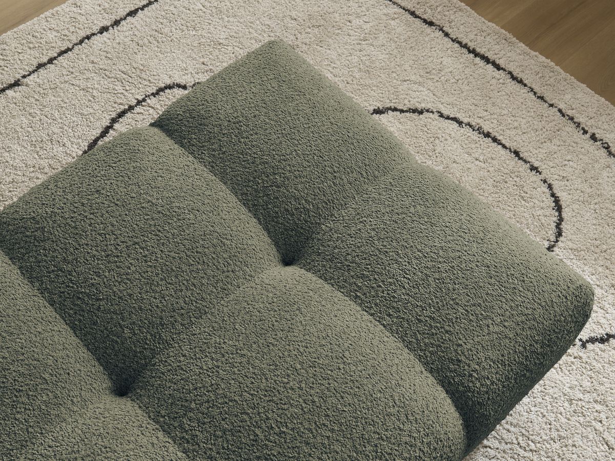 Pouf ANAKIN tissu bouclette