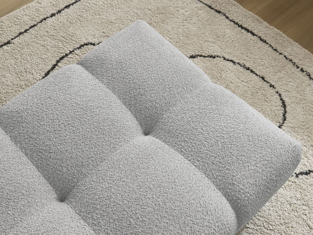 Pouf ANAKIN tissu bouclette