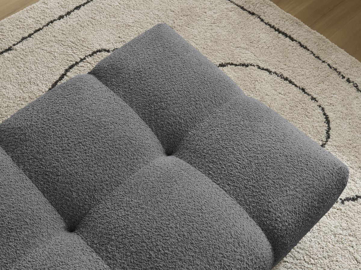 Pouf ANAKIN tissu bouclette