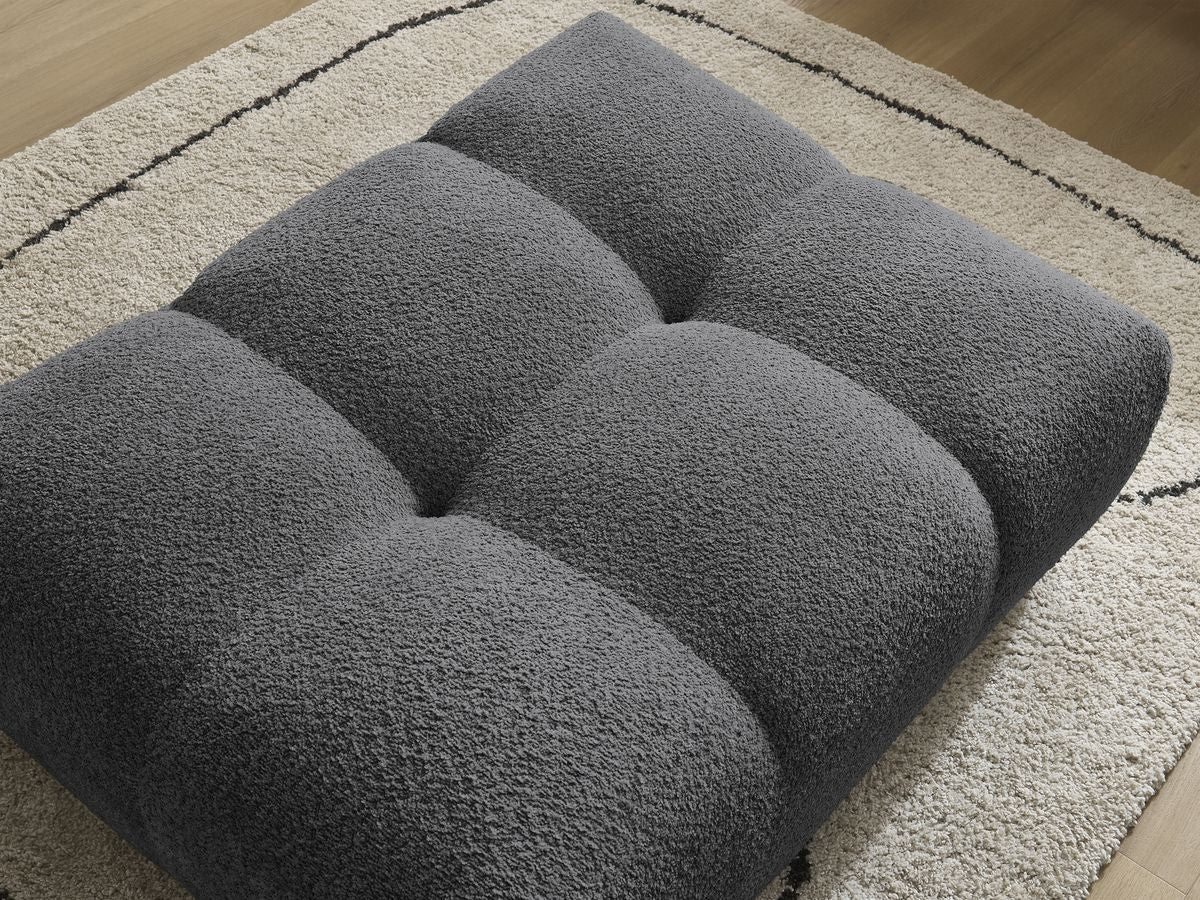 Pouf ANAKIN tissu bouclette