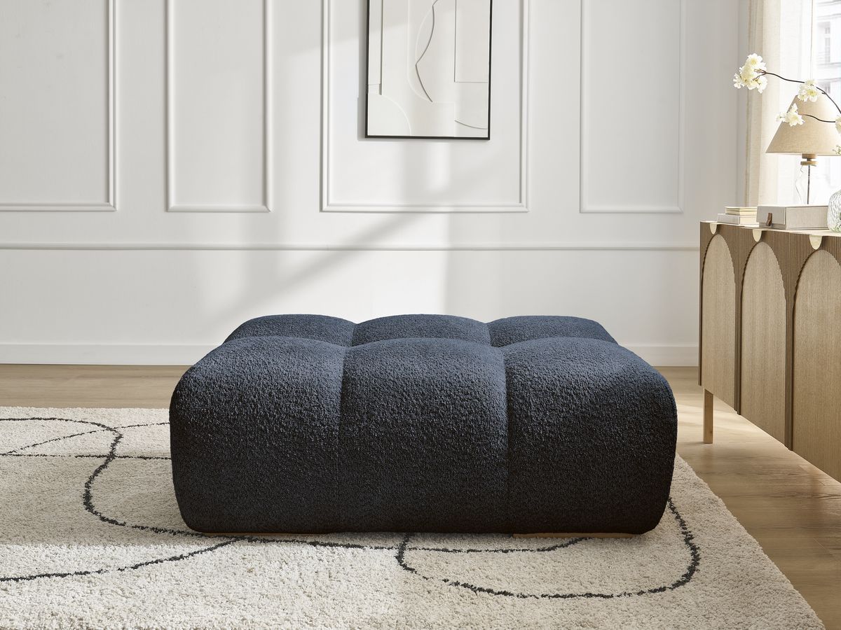 Pouf ANAKIN tissu bouclette