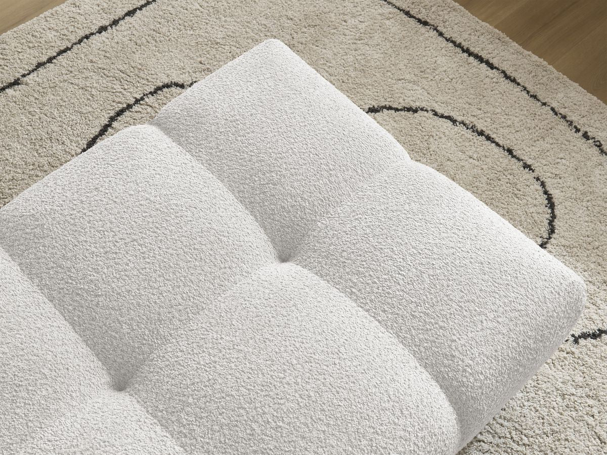 Pouf ANAKIN tissu bouclette
