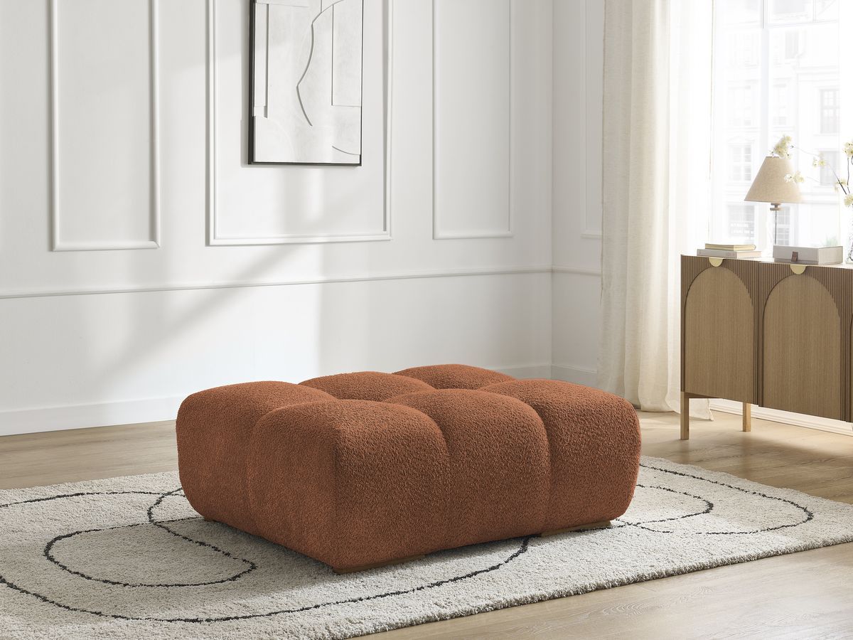 Pouf ANAKIN tissu bouclette