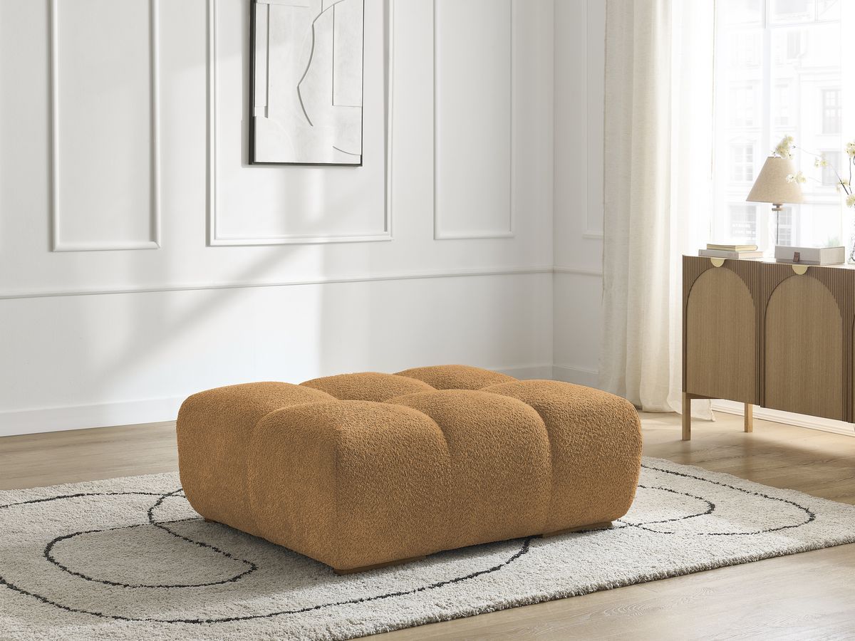 Pouf ANAKIN tissu bouclette
