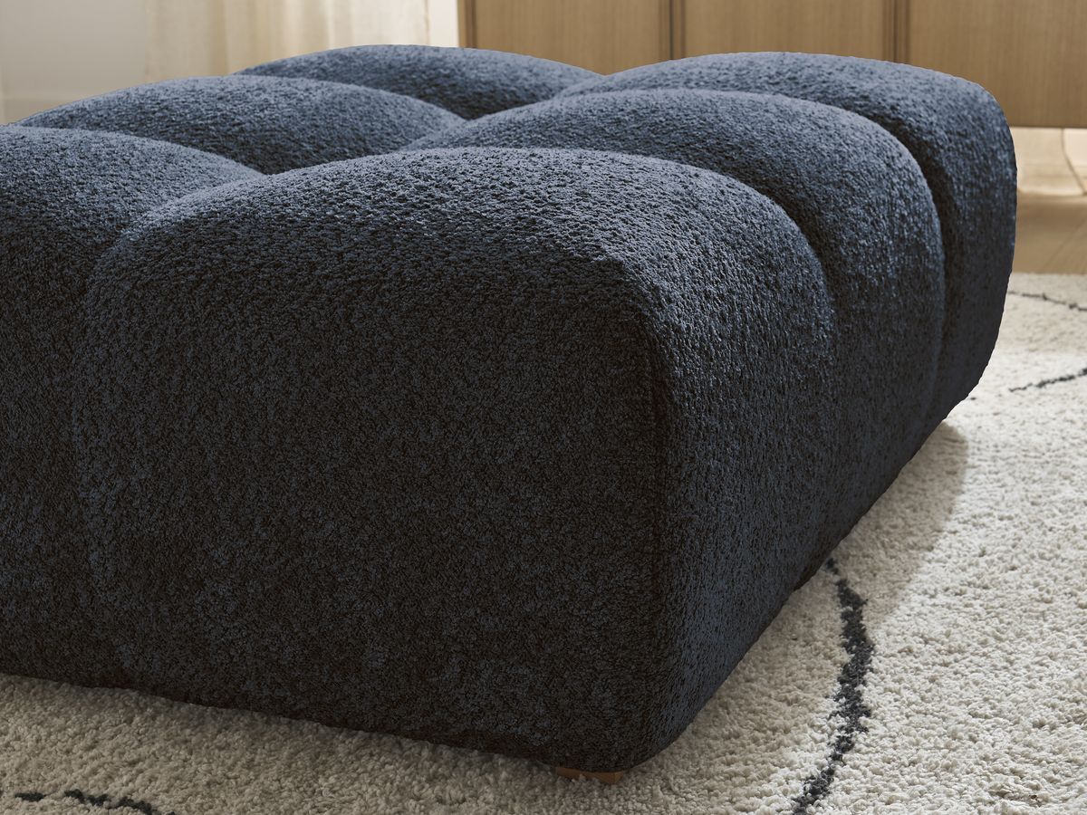 Pouf ANAKIN tissu bouclette