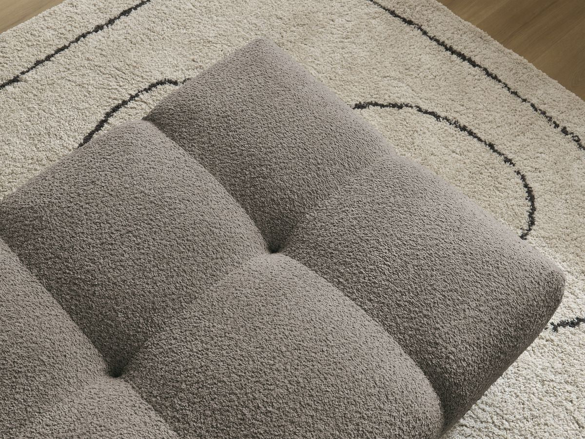 Pouf ANAKIN tissu bouclette
