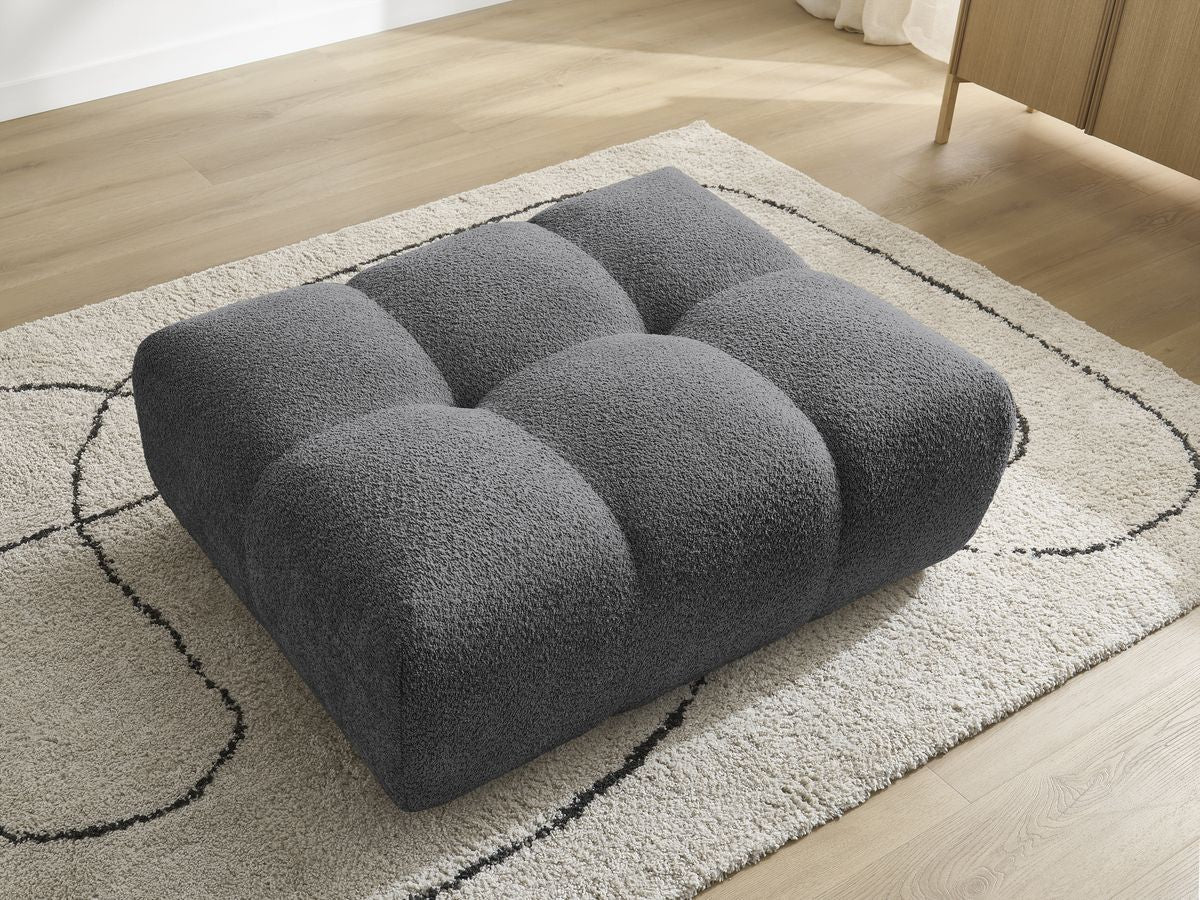 Pouf ANAKIN tissu bouclette