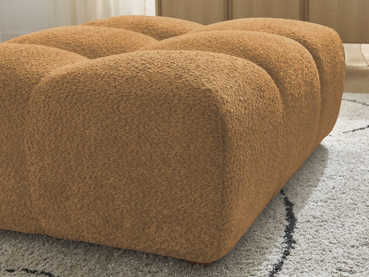 Pouf ANAKIN tissu bouclette