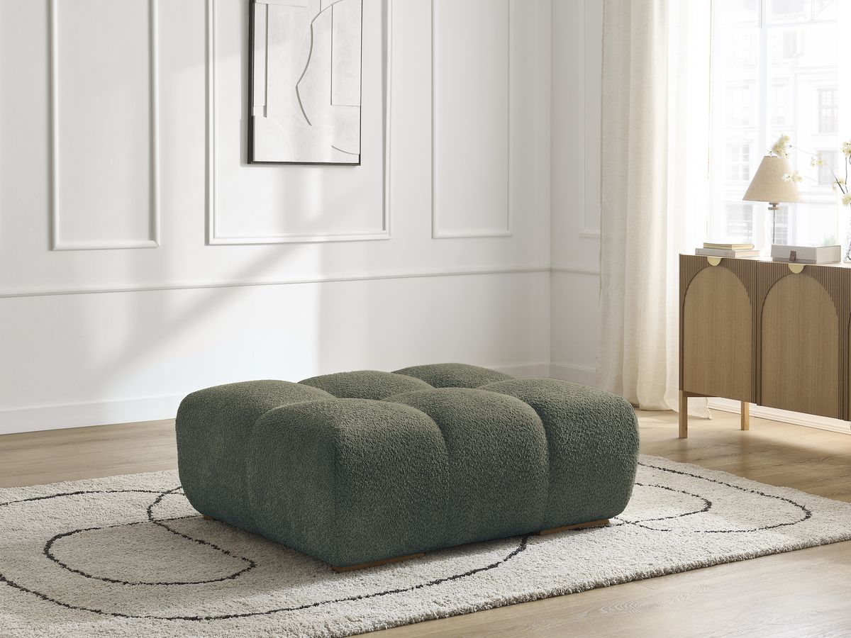 Pouf ANAKIN tissu bouclette
