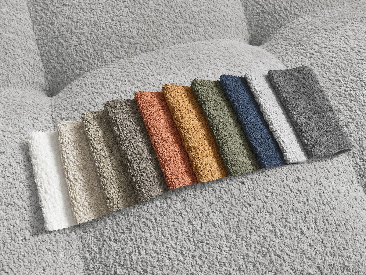 Pouf ANAKIN tissu bouclette
