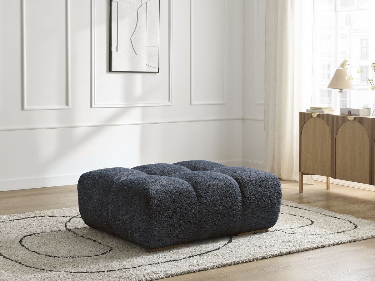 Pouf ANAKIN tissu bouclette