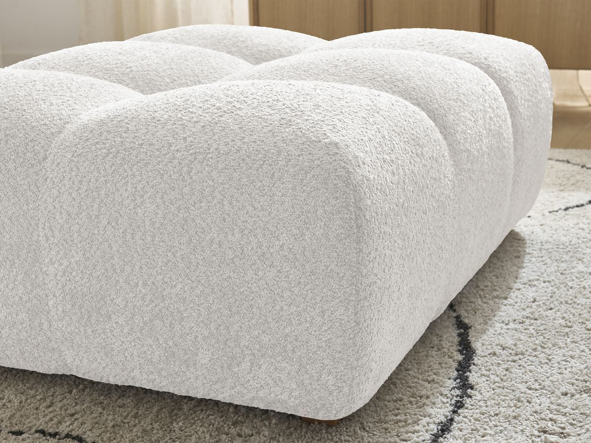 Pouf ANAKIN tissu bouclette
