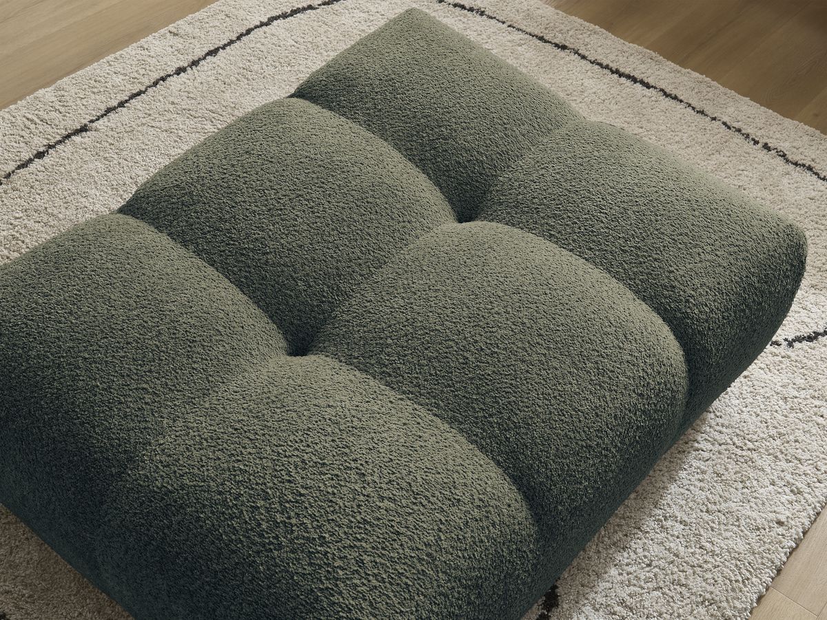 Pouf ANAKIN tissu bouclette