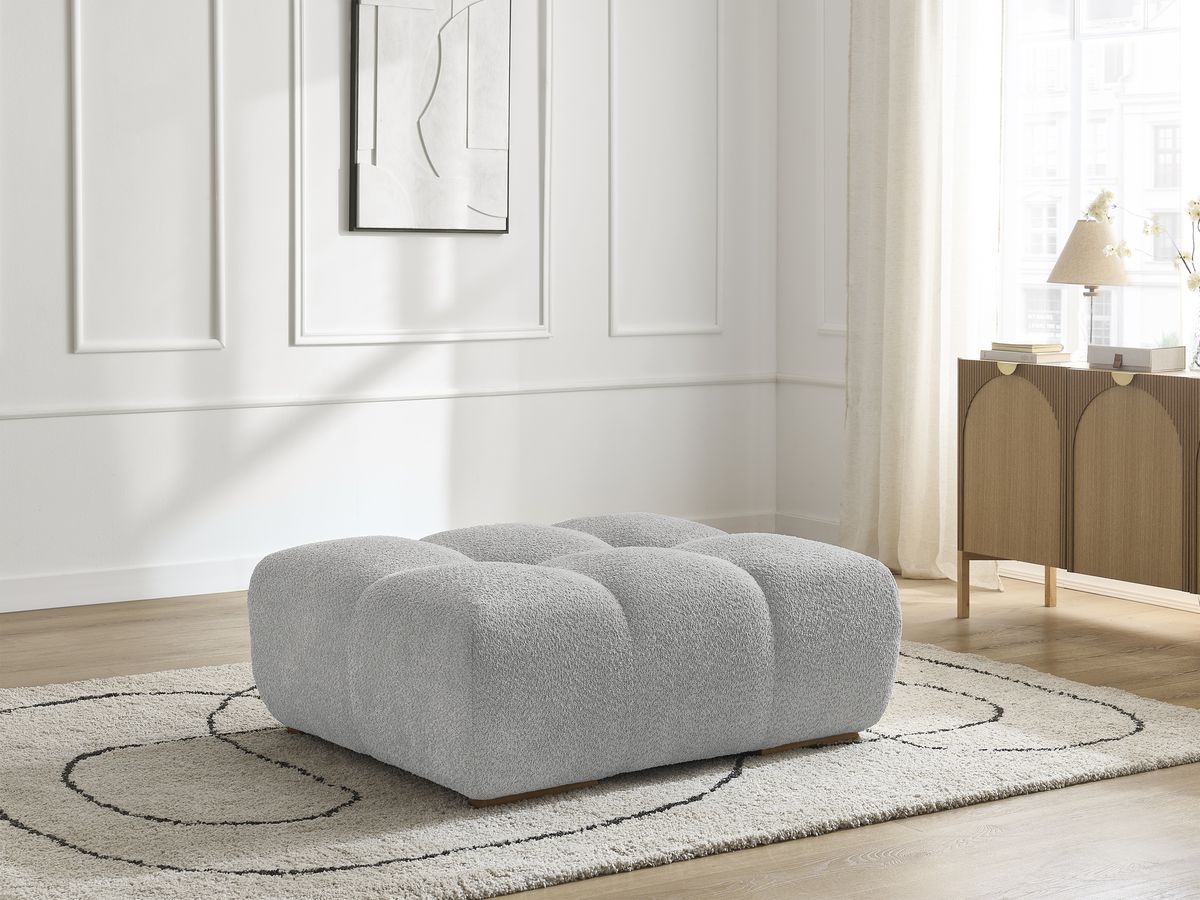 Pouf ANAKIN tissu bouclette