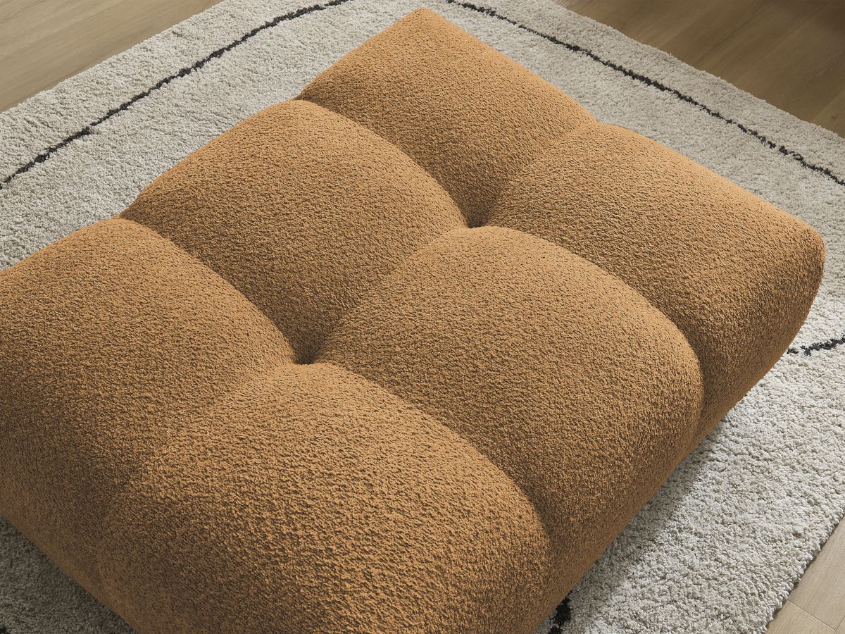 Pouf ANAKIN tissu bouclette