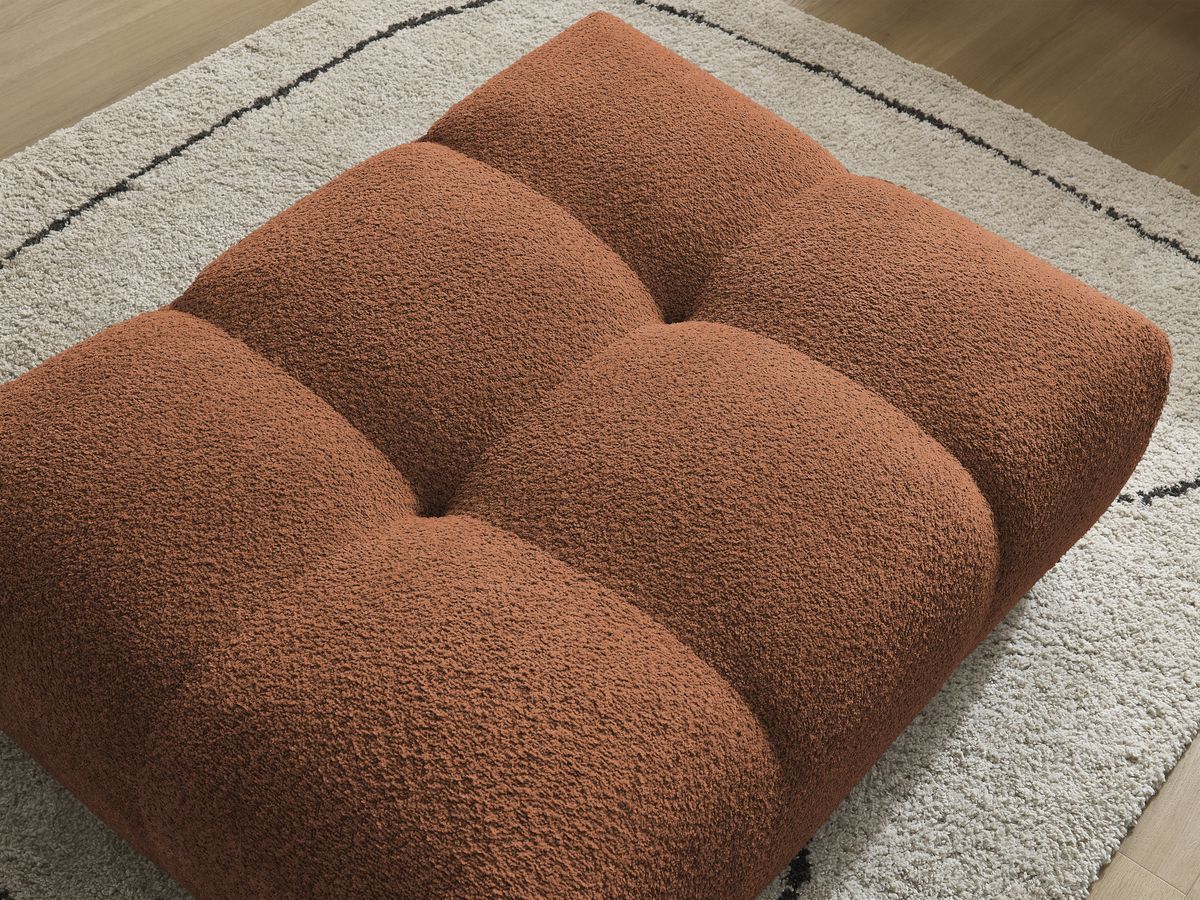 Pouf ANAKIN tissu bouclette