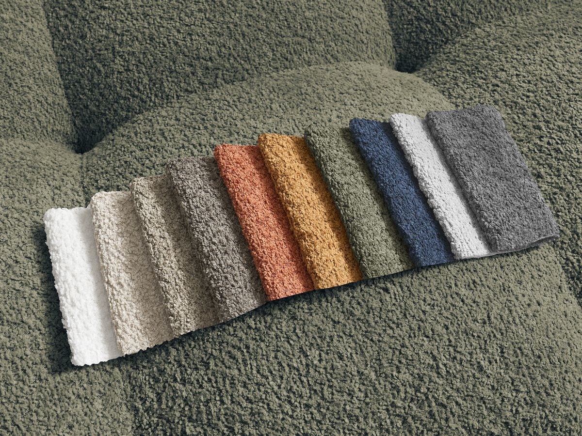 Pouf ANAKIN tissu bouclette