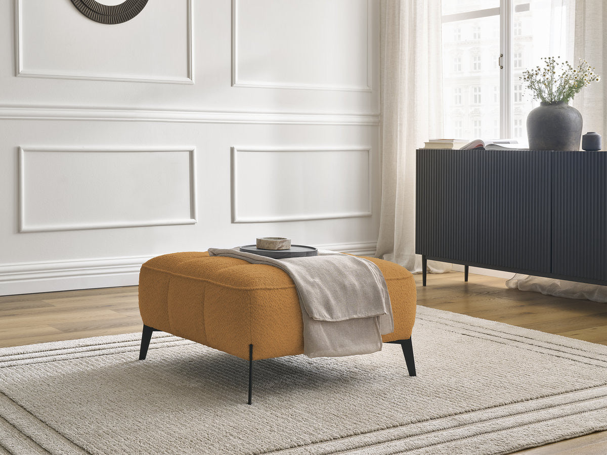 Pouf ANIS tissu bouclette