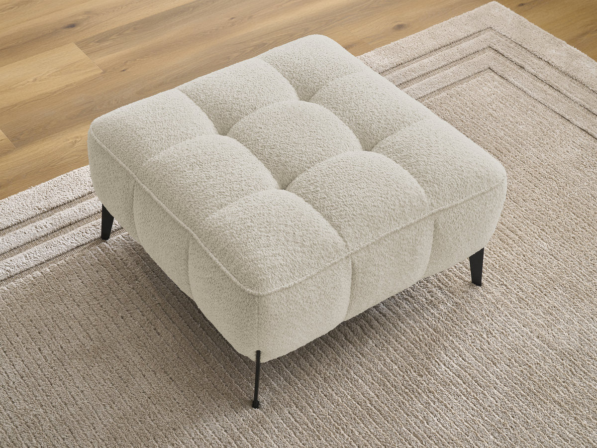 Pouf ANIS tissu bouclette