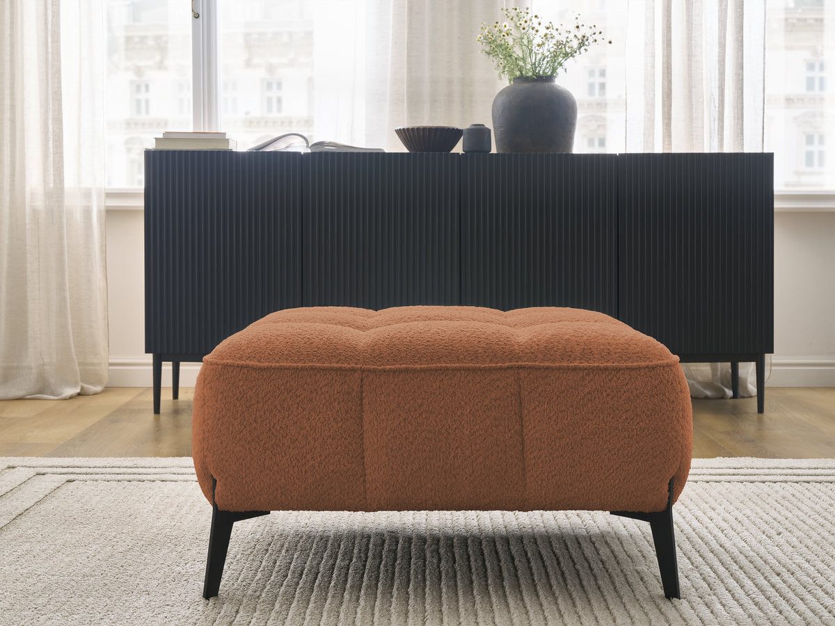 Pouf ANIS tissu bouclette