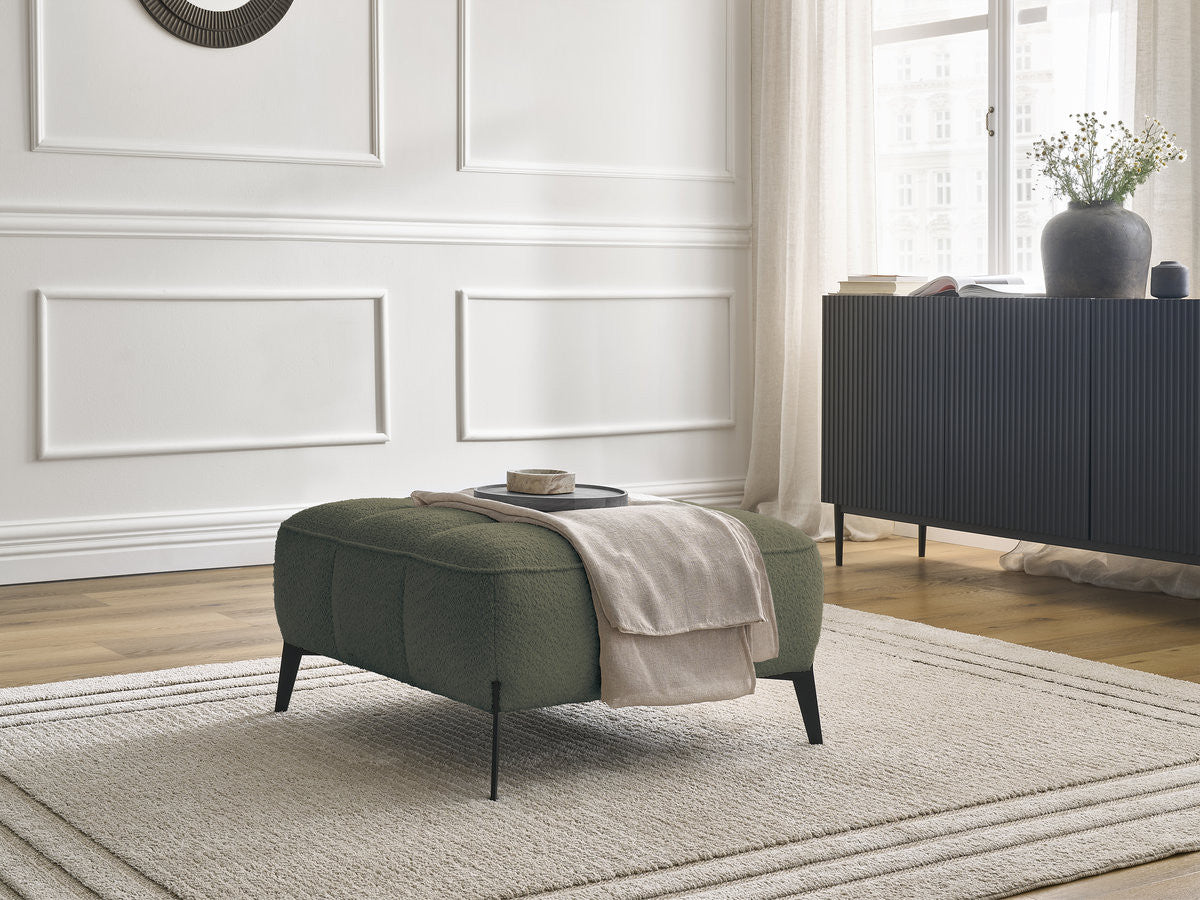 Pouf ANIS tissu bouclette