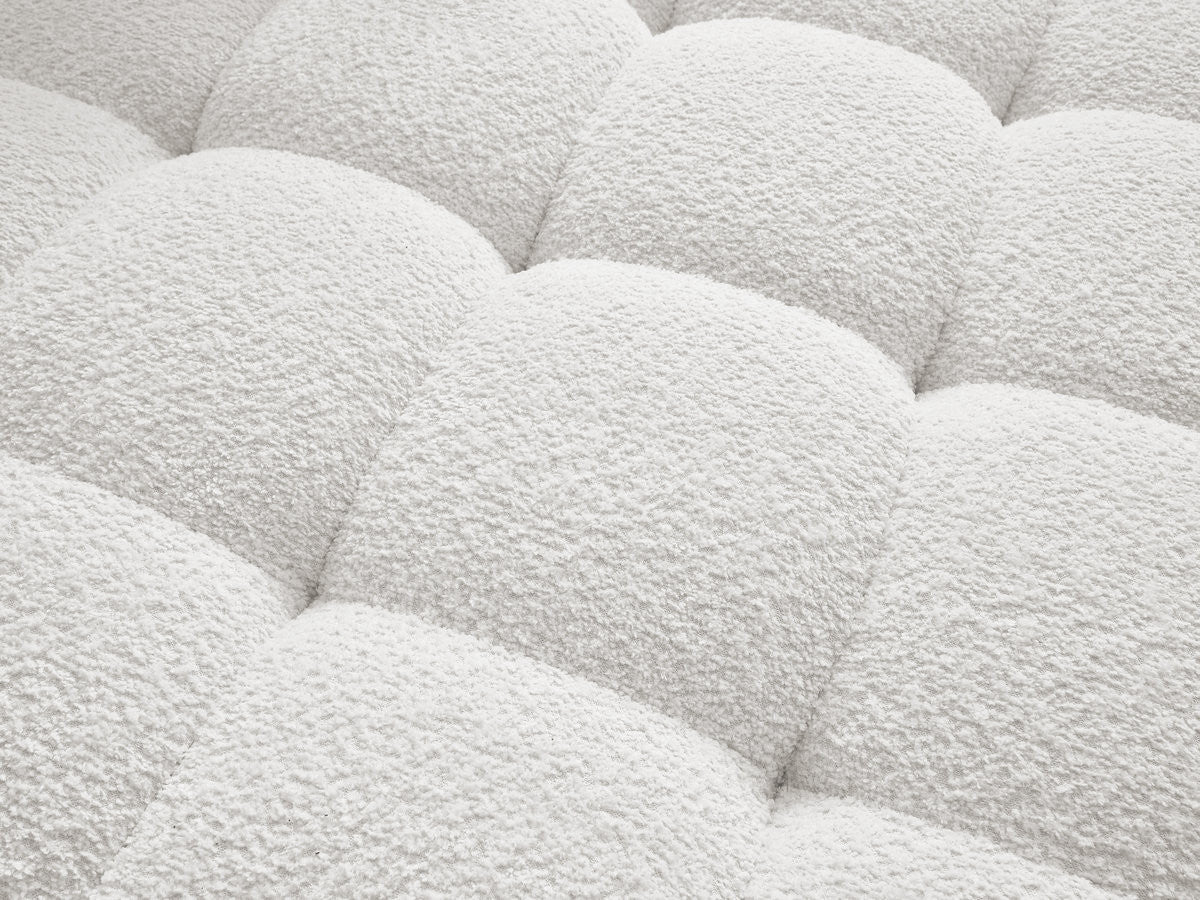 Pouf ANIS tissu bouclette
