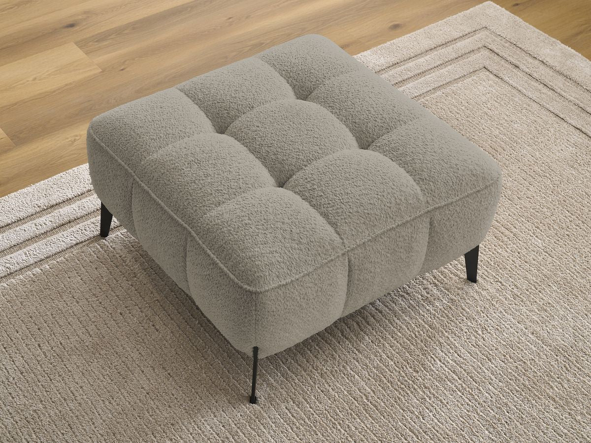 Pouf ANIS tissu bouclette