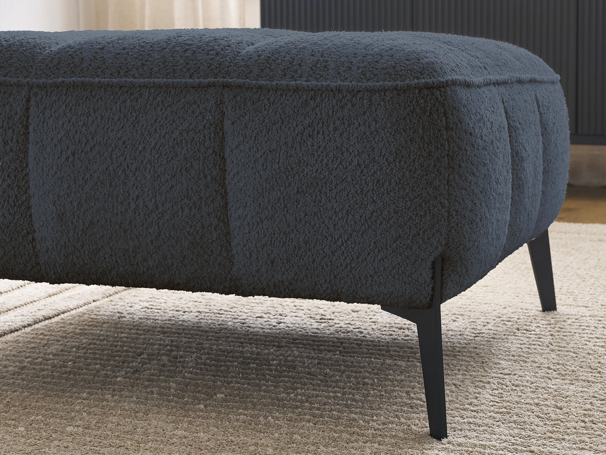 Pouf ANIS tissu bouclette