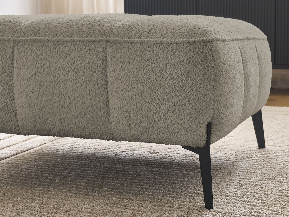 Pouf ANIS tissu bouclette
